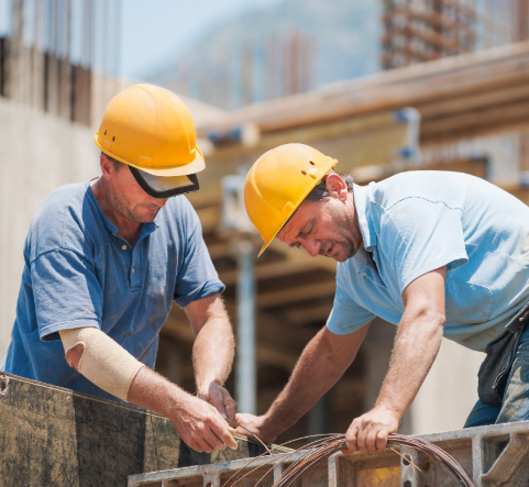 Construction workers